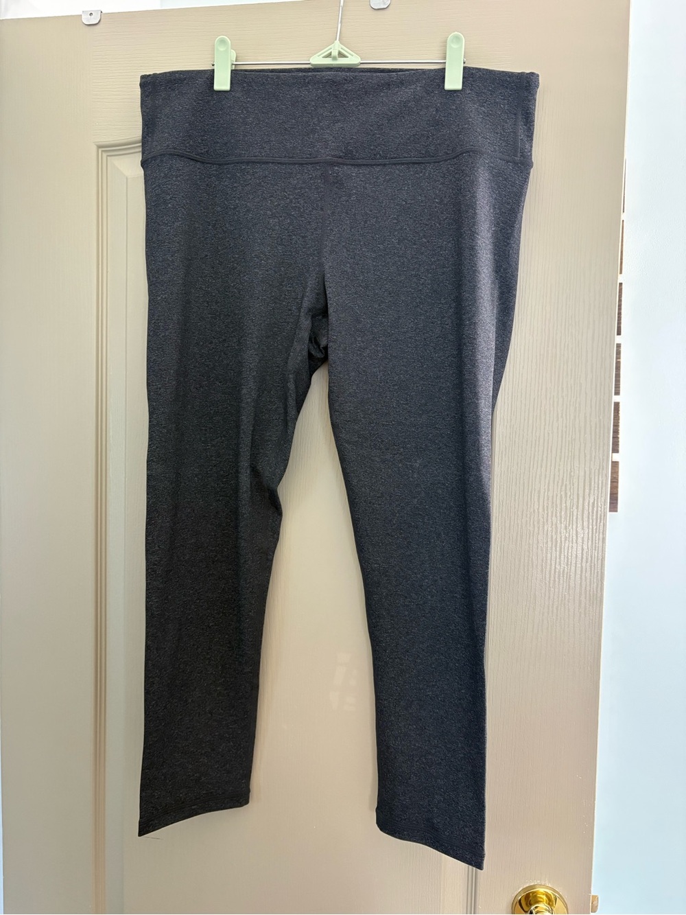 Prana Heathered Charcoal Leggings